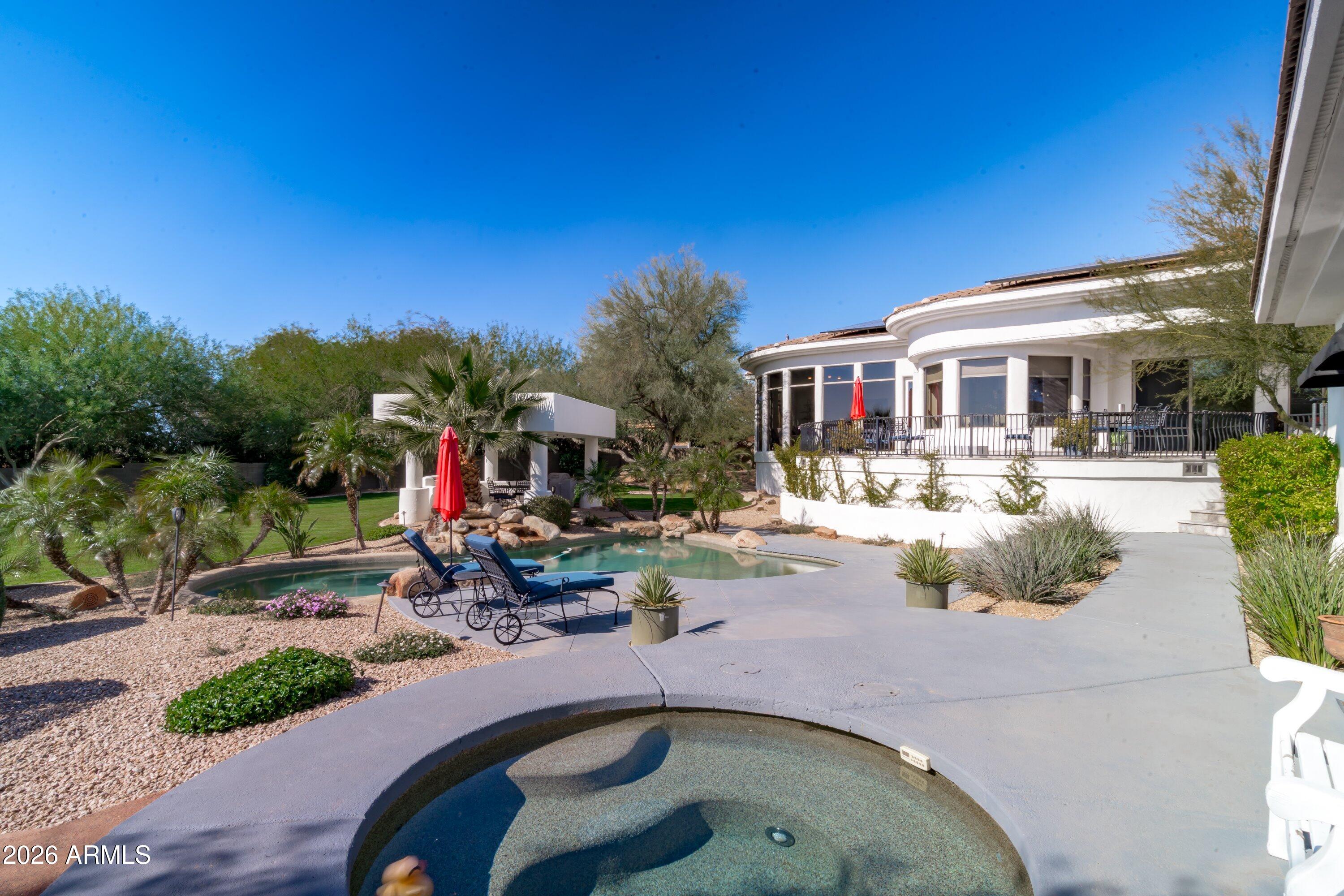 10800 East Cactus Road, Unit 7 Scottsdale, AZ 85259 - Photo 100 of 118 101-Backyard View