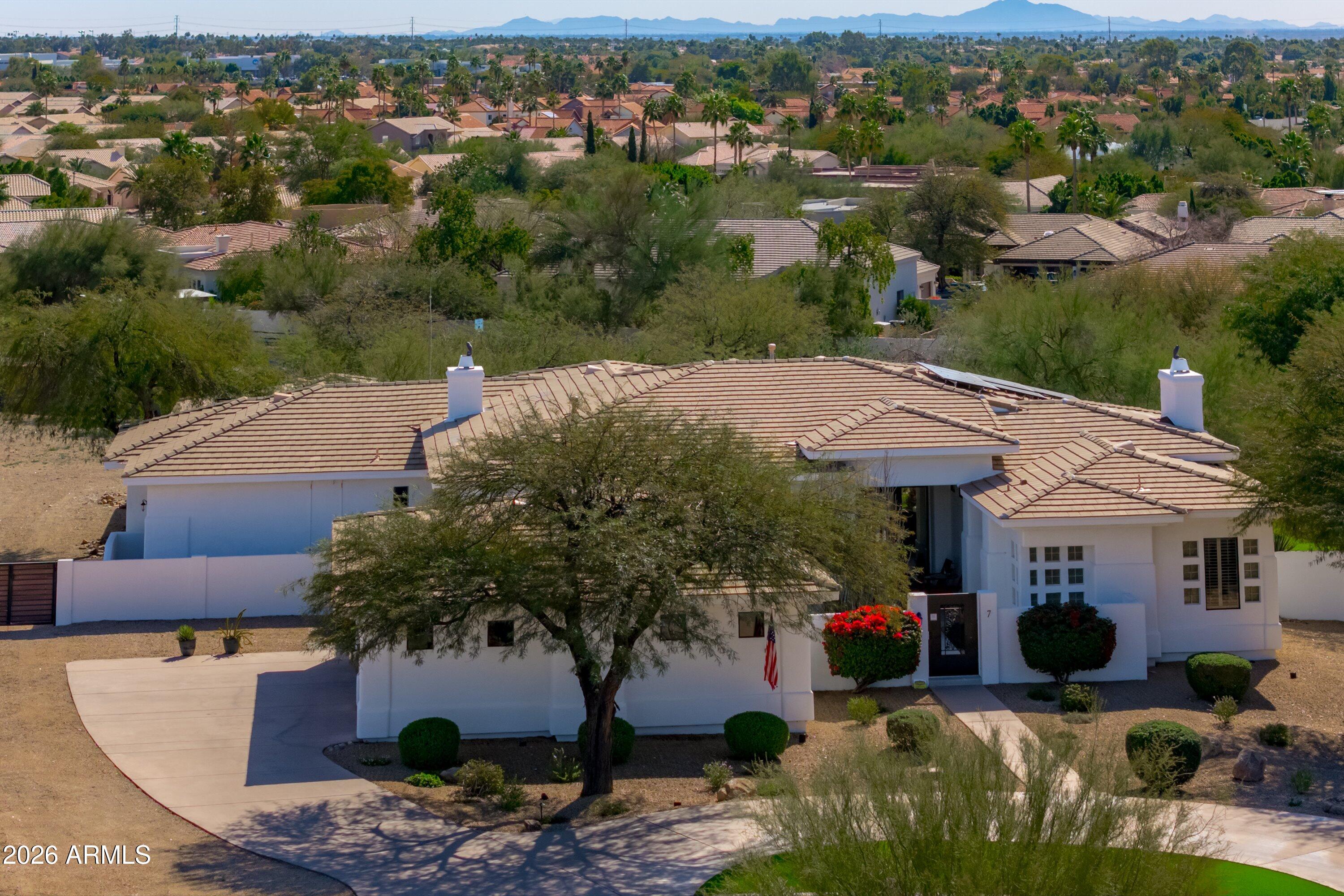 10800 East Cactus Road, Unit 7 Scottsdale, AZ 85259 - Photo 108 of 118 109-Aerial View