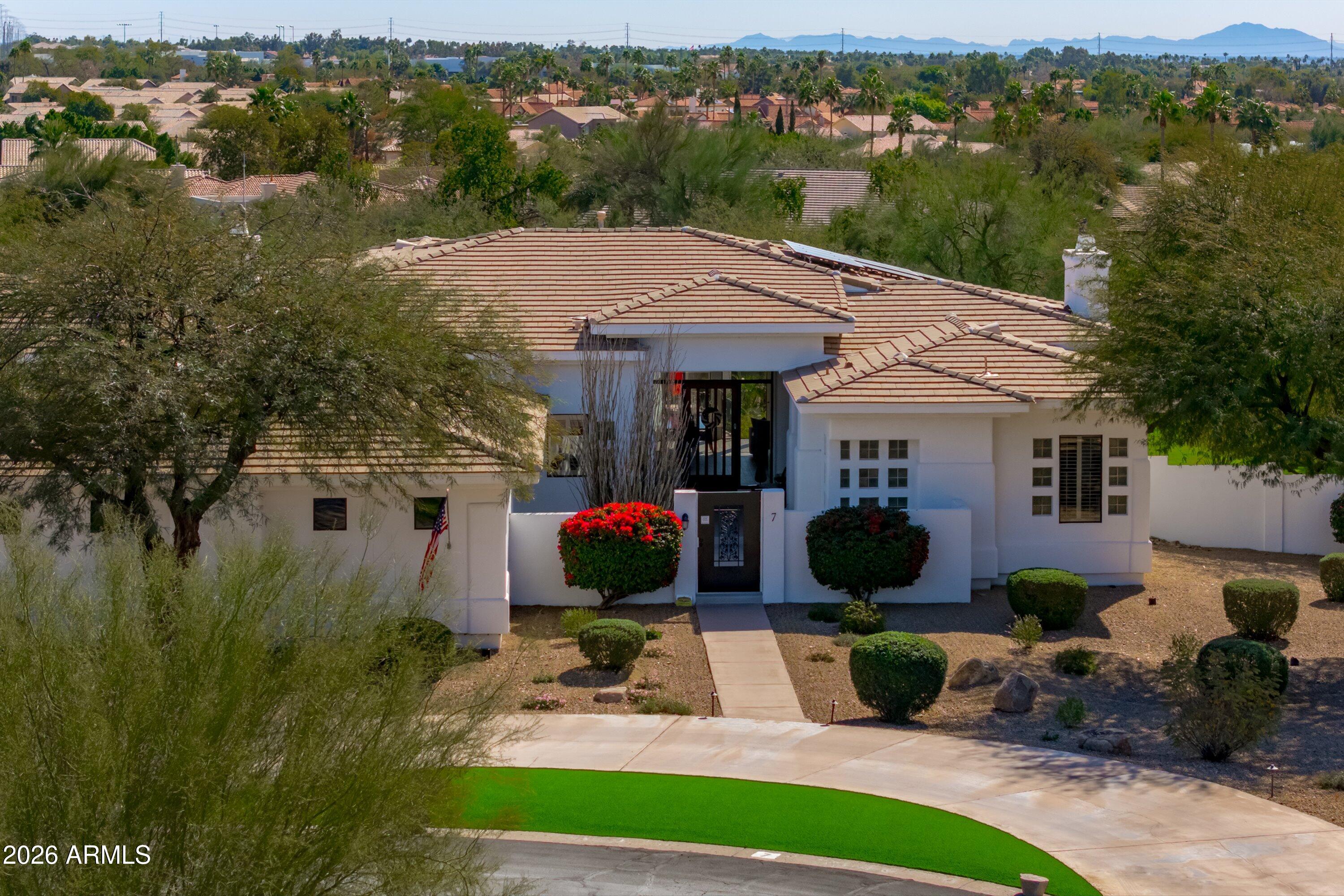 10800 East Cactus Road, Unit 7 Scottsdale, AZ 85259 - Photo 109 of 118 110-Aerial View