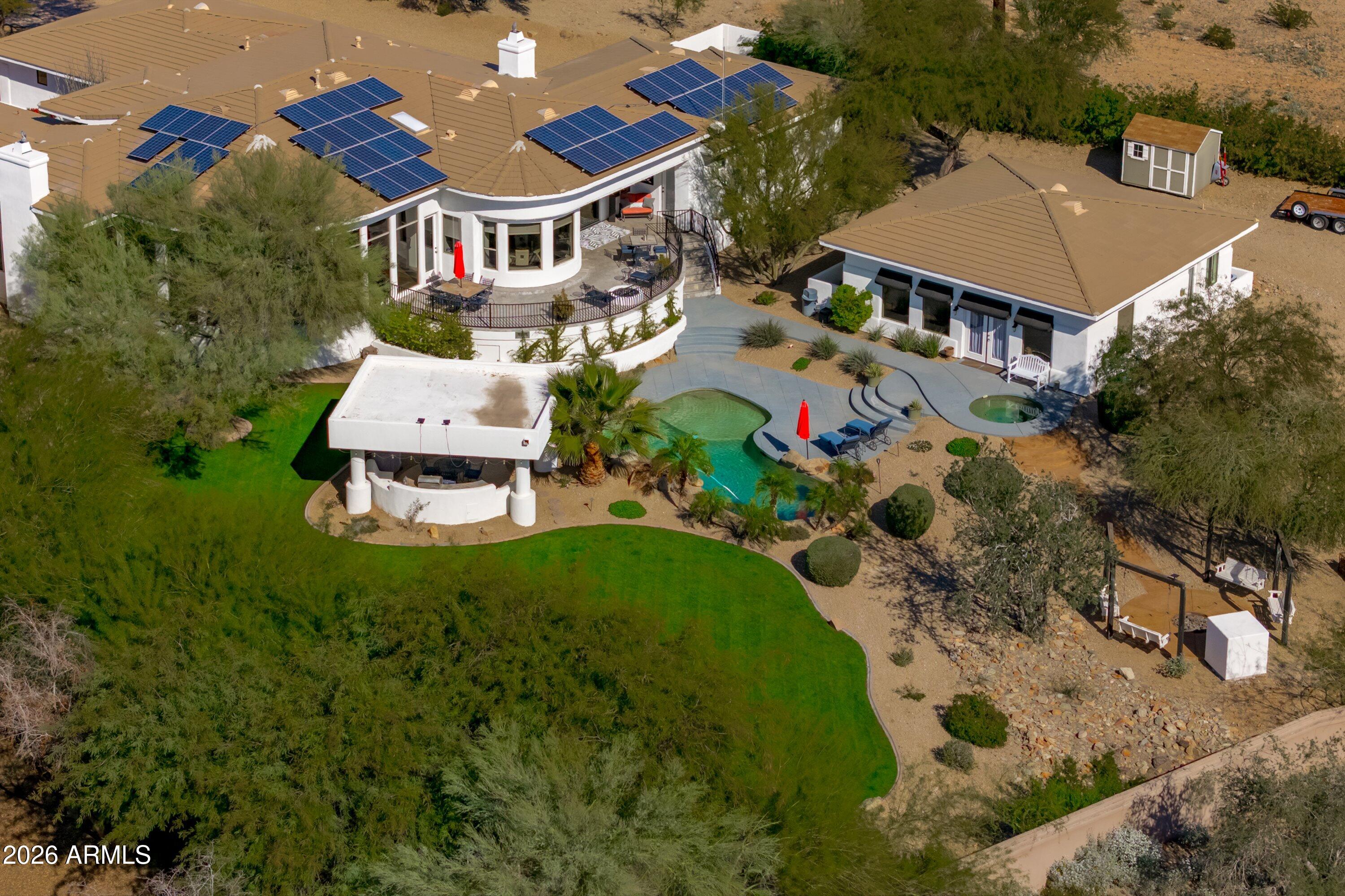 10800 East Cactus Road, Unit 7 Scottsdale, AZ 85259 - Photo 113 of 118 114-Aerial View