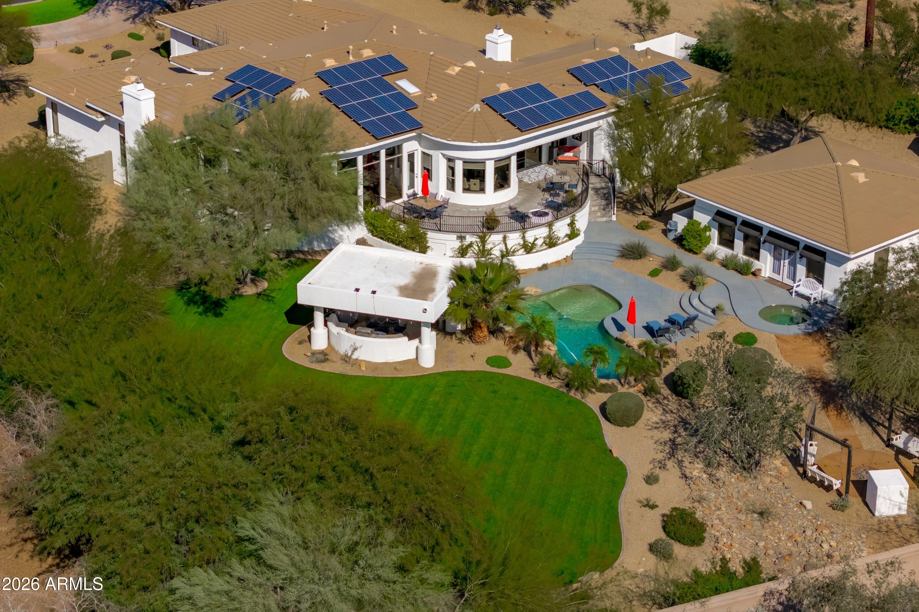 10800 East Cactus Road, Unit 7 Scottsdale, AZ 85259 - Photo 114 of 118 115-Aerial View