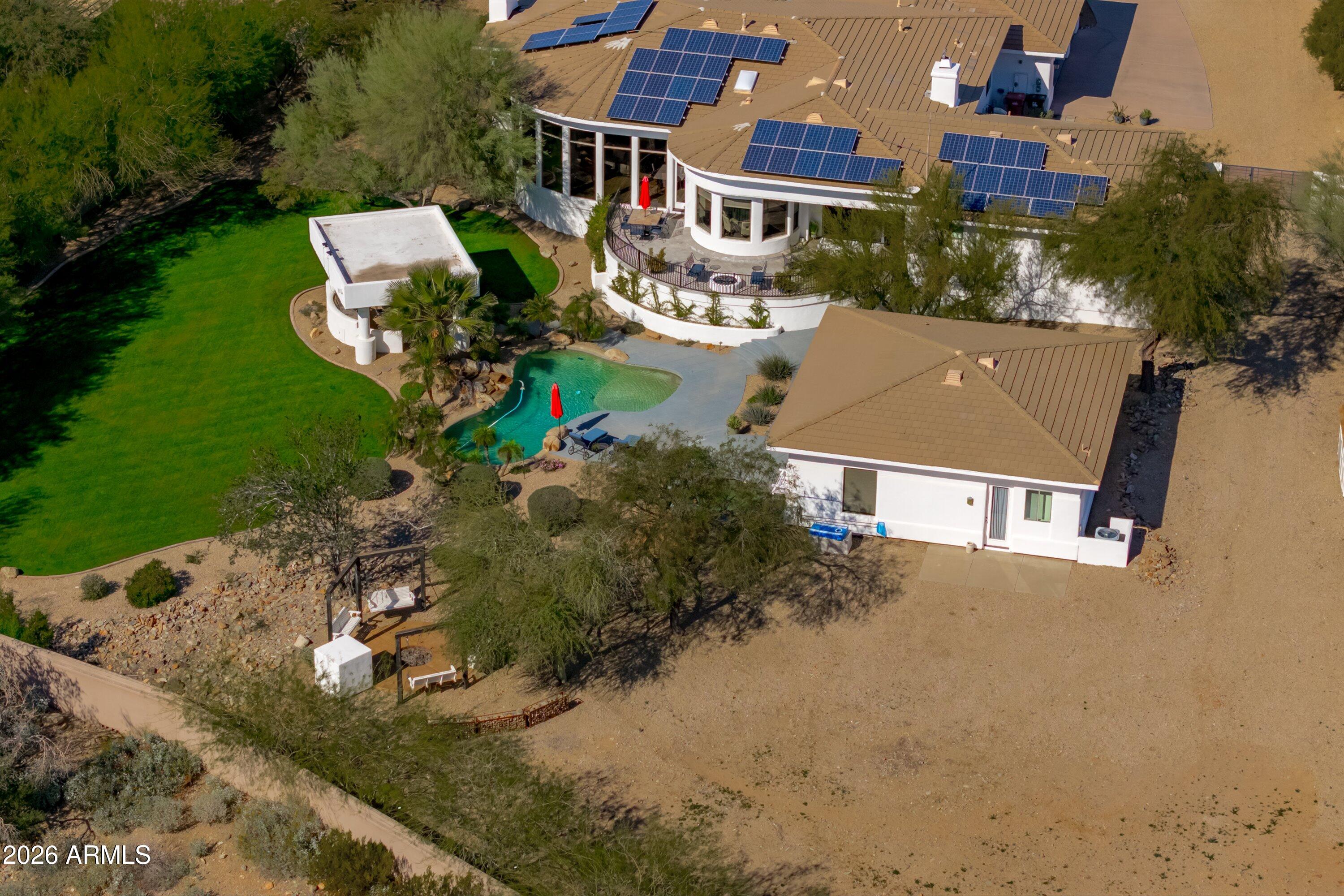10800 East Cactus Road, Unit 7 Scottsdale, AZ 85259 - Photo 115 of 118 116-Aerial View
