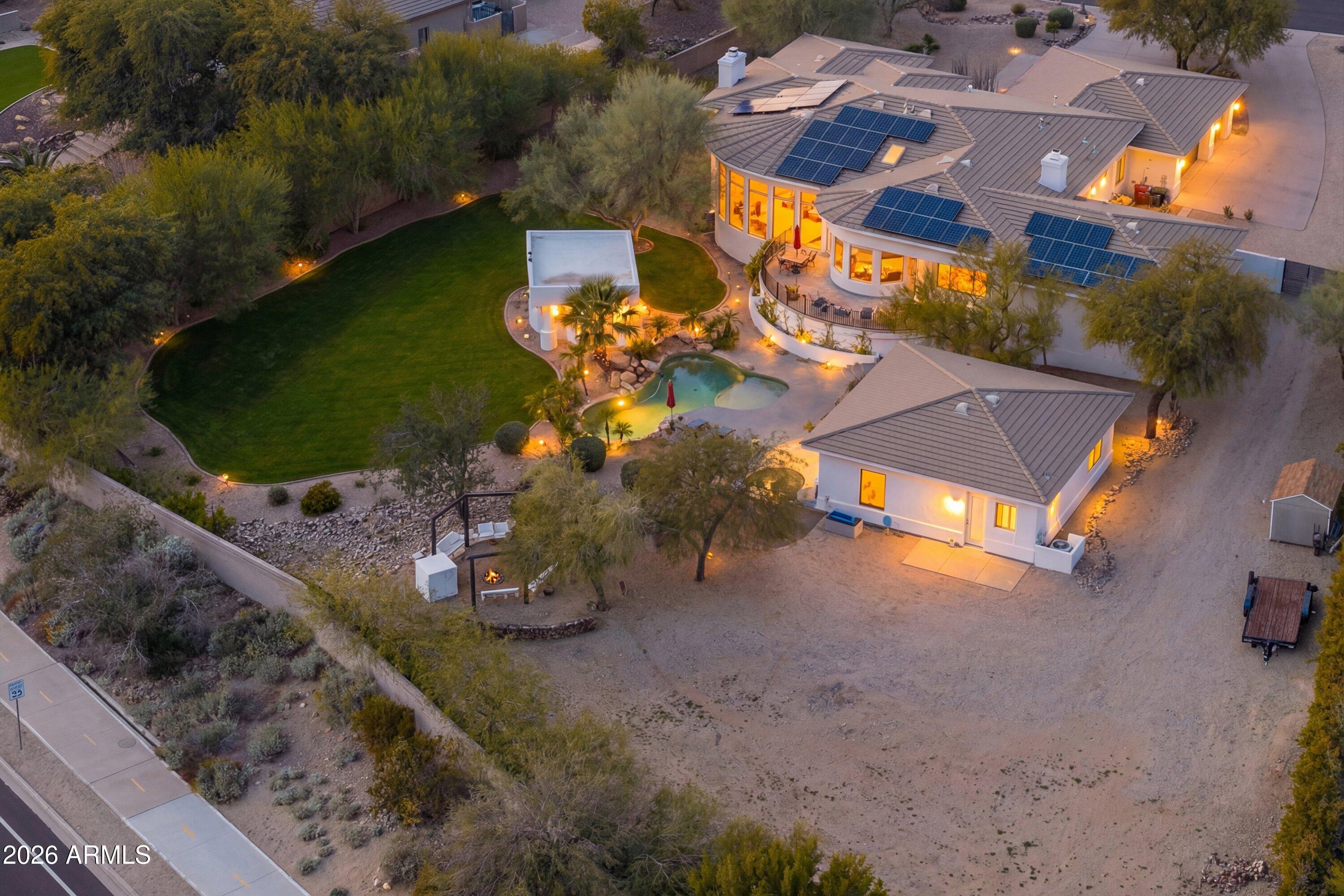 10800 East Cactus Road, Unit 7 Scottsdale, AZ 85259 - Photo 6 of 118 002-Twilight Property View