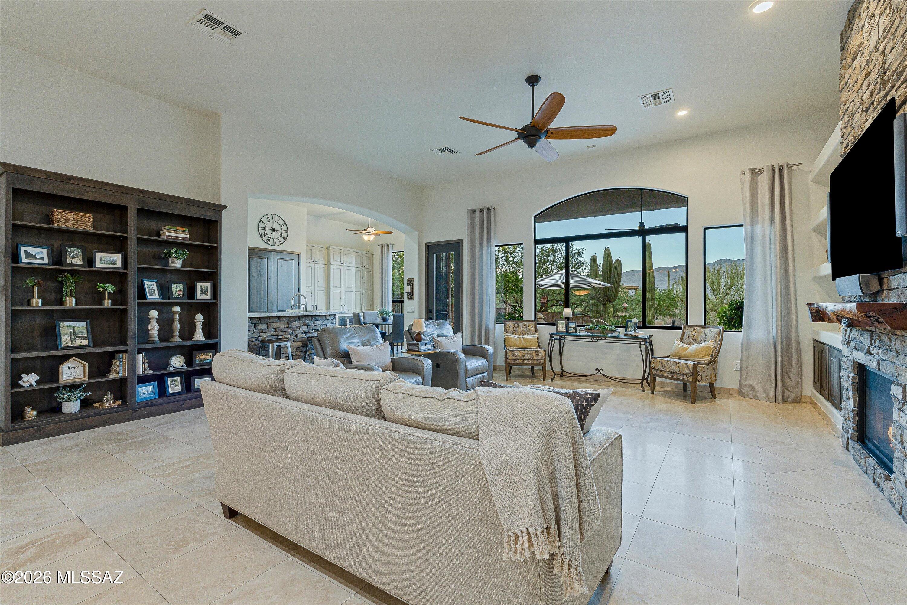 15236 East Two Bar Z Ranch Place Vail, AZ 85641 - Photo 3 of 49 Living Room