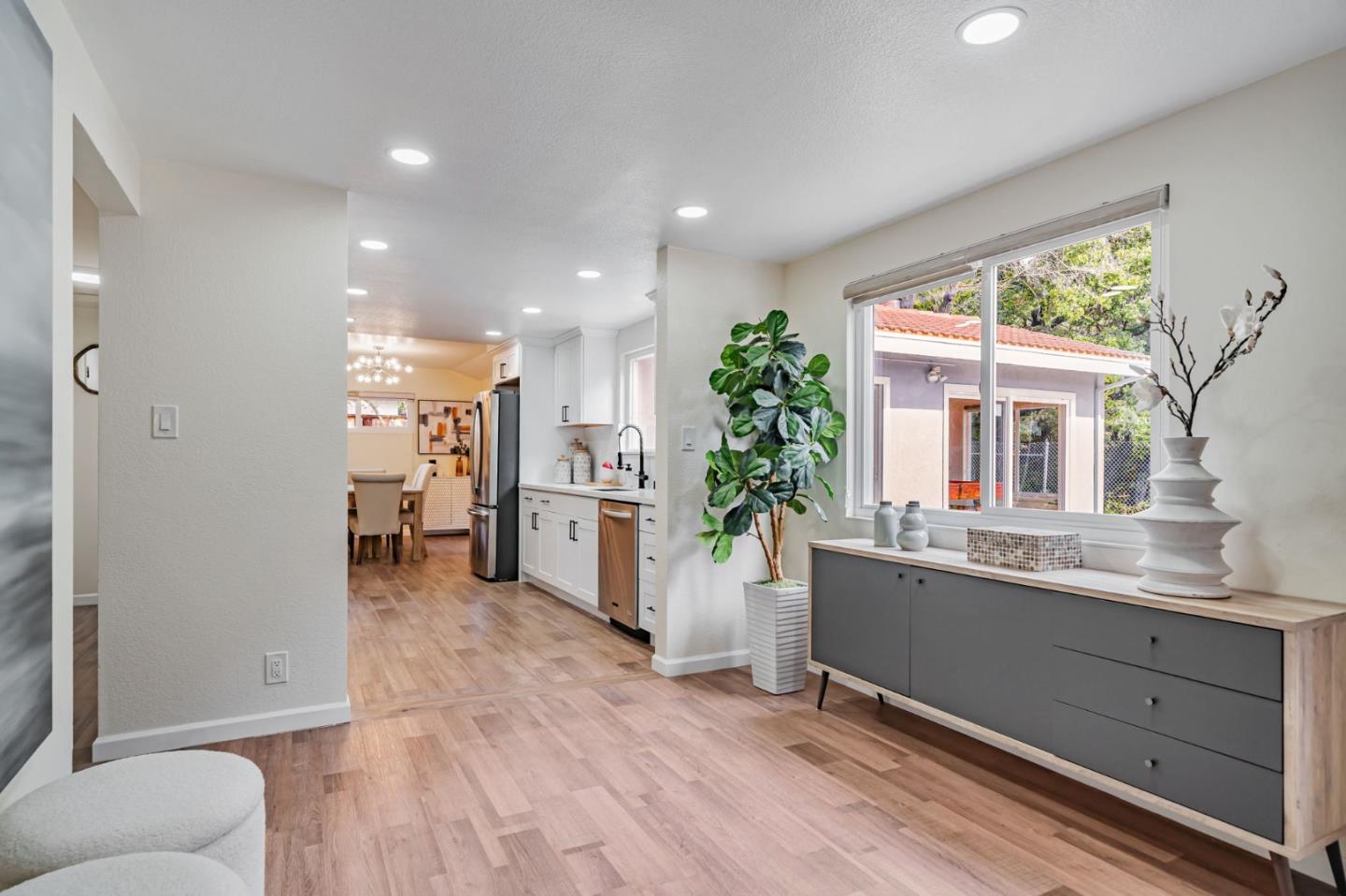 8085 Vía Zapata Dublin, CA 94568 - Photo 11 of 55 a view of a kitchen with furniture and a window