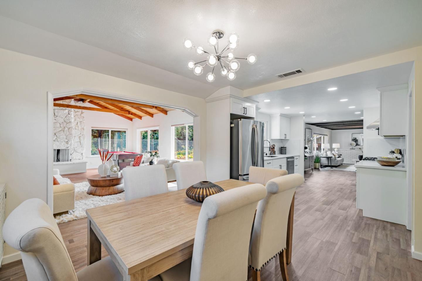 8085 Vía Zapata Dublin, CA 94568 - Photo 18 of 55 a large kitchen with a table and chairs