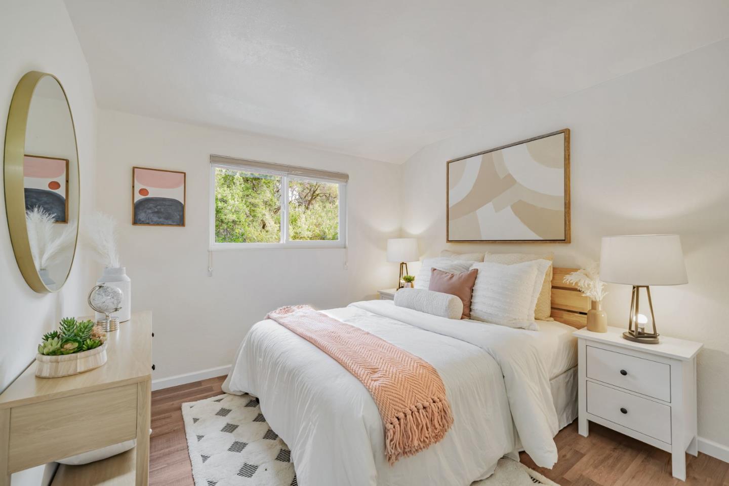 8085 Vía Zapata Dublin, CA 94568 - Photo 34 of 55 a bedroom with a bed and a painting on the wall