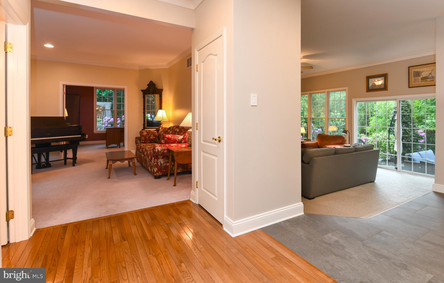 31 Millwood Drive Mickleton, NJ 08056 - Photo 13 of 62 a view of a livingroom with furniture hardwood floor and workspace