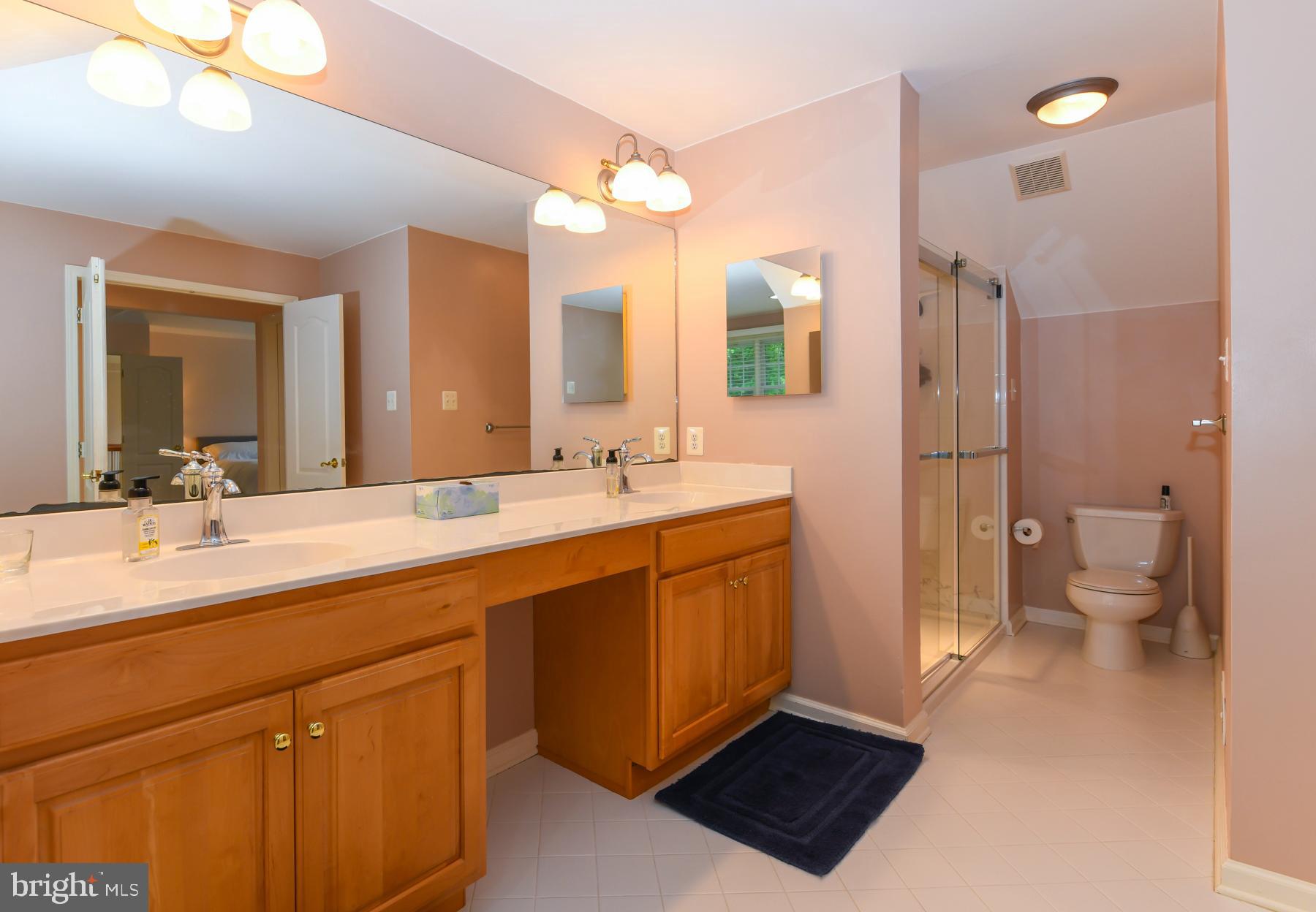 31 Millwood Drive Mickleton, NJ 08056 - Photo 41 of 62 a spacious bathroom with a double vanity sink toilet and a tub