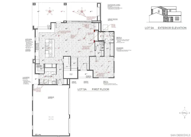 a picture of floor plan