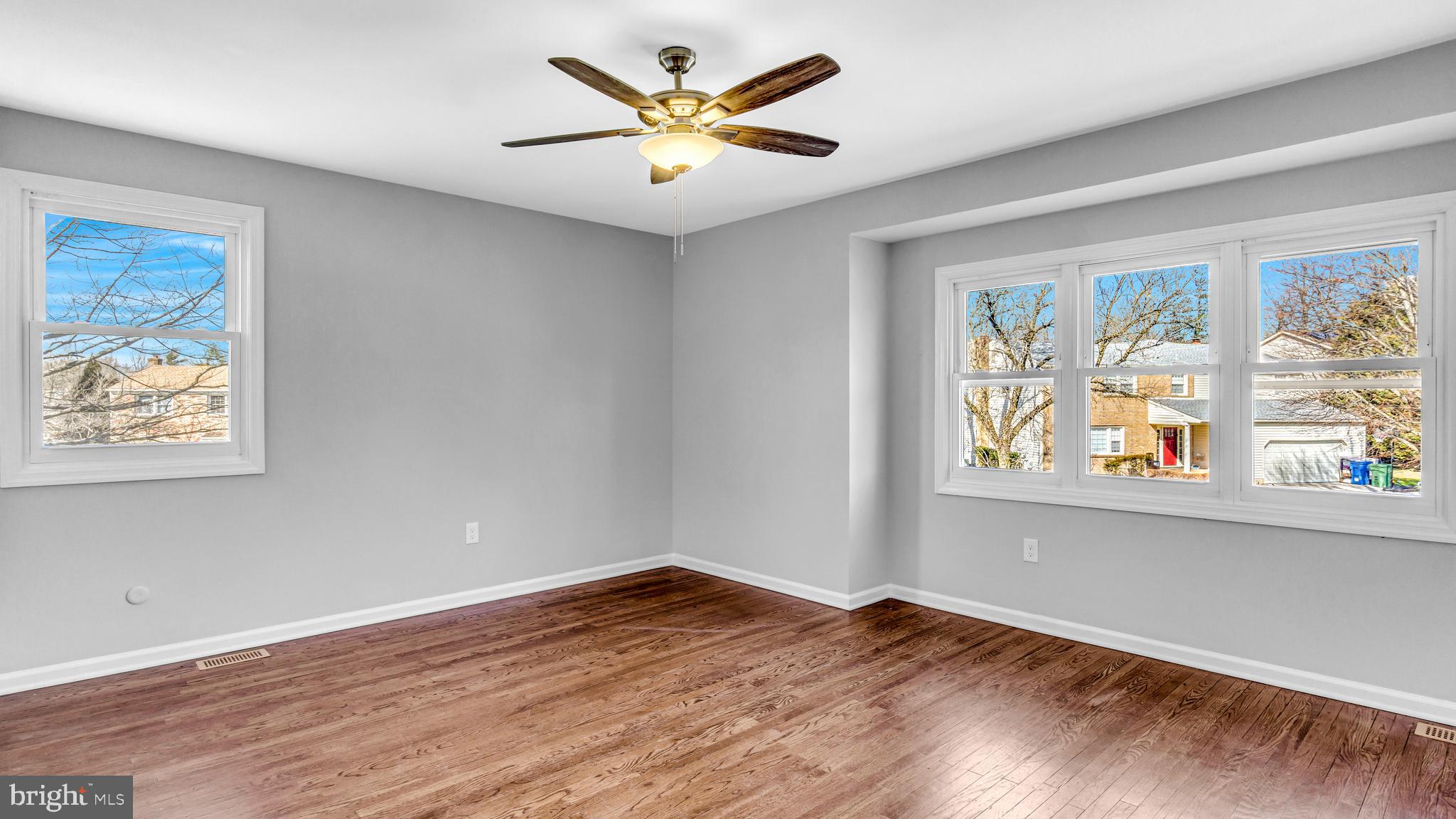 514 Arthur Drive Cherry Hill, NJ 08003 - Photo 30 of 33 a view of empty room with wooden floor and fan