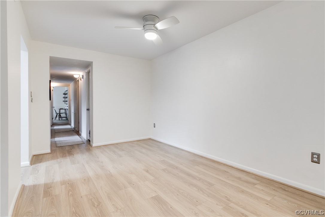 1509 Regency Woods Road, Unit 103 Henrico, VA 23238 - Photo 11 of 31 an empty room with fan and entrance