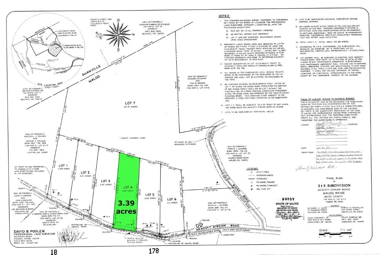 36 Wescott Streme Belfast, ME 04915 - Photo 15 of 38 6 - Survey MS 3