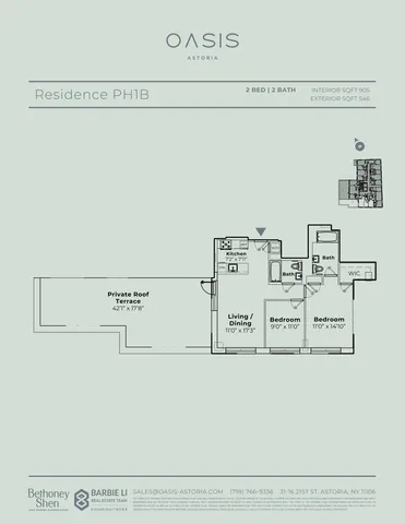 $1,388,888 | 31-16 21st Street, Unit PH1B | Astoria