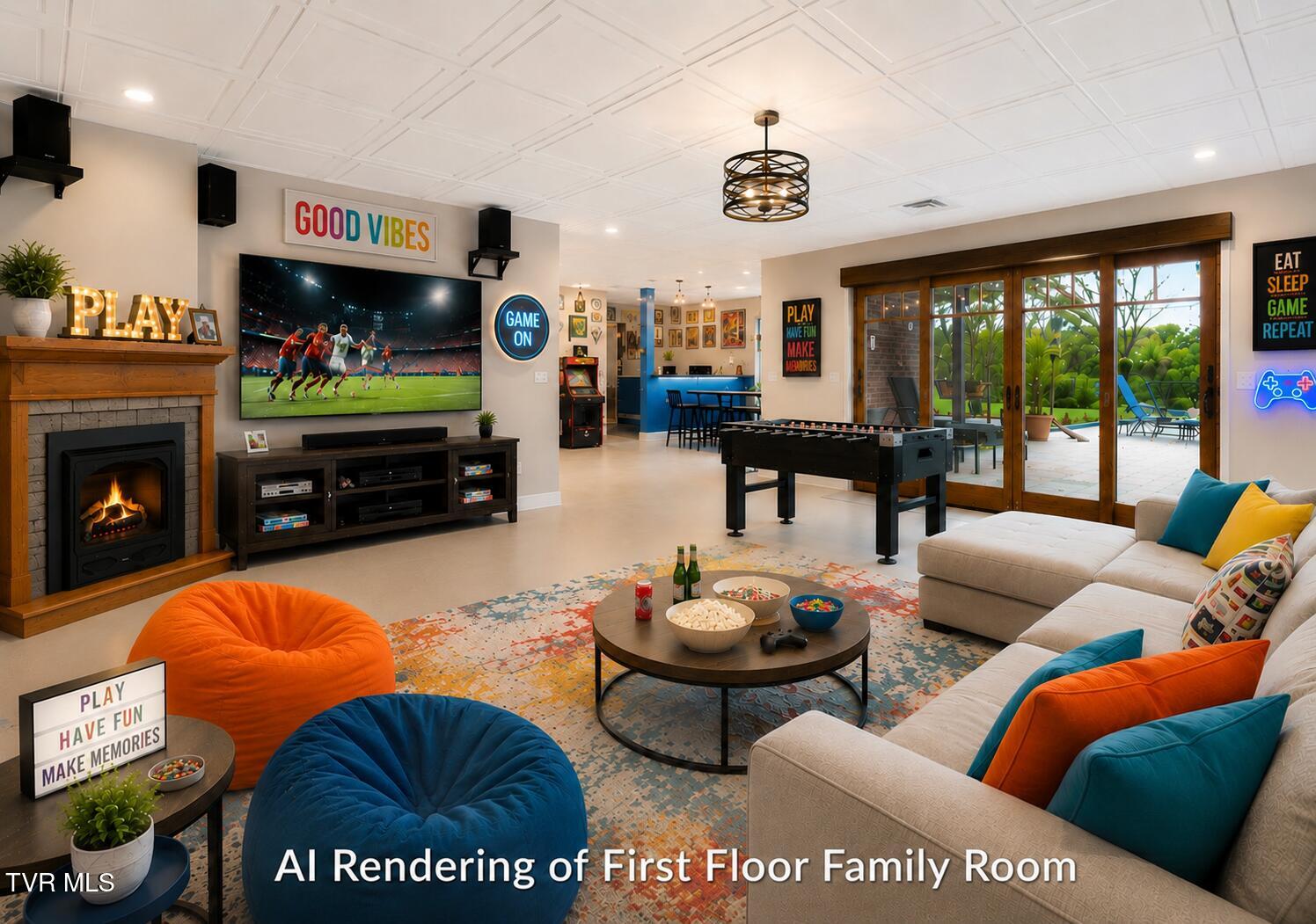 437 Dean Archer Road Jonesborough, TN 37659 - Photo 57 of 77 First Floor Family Room Rendering