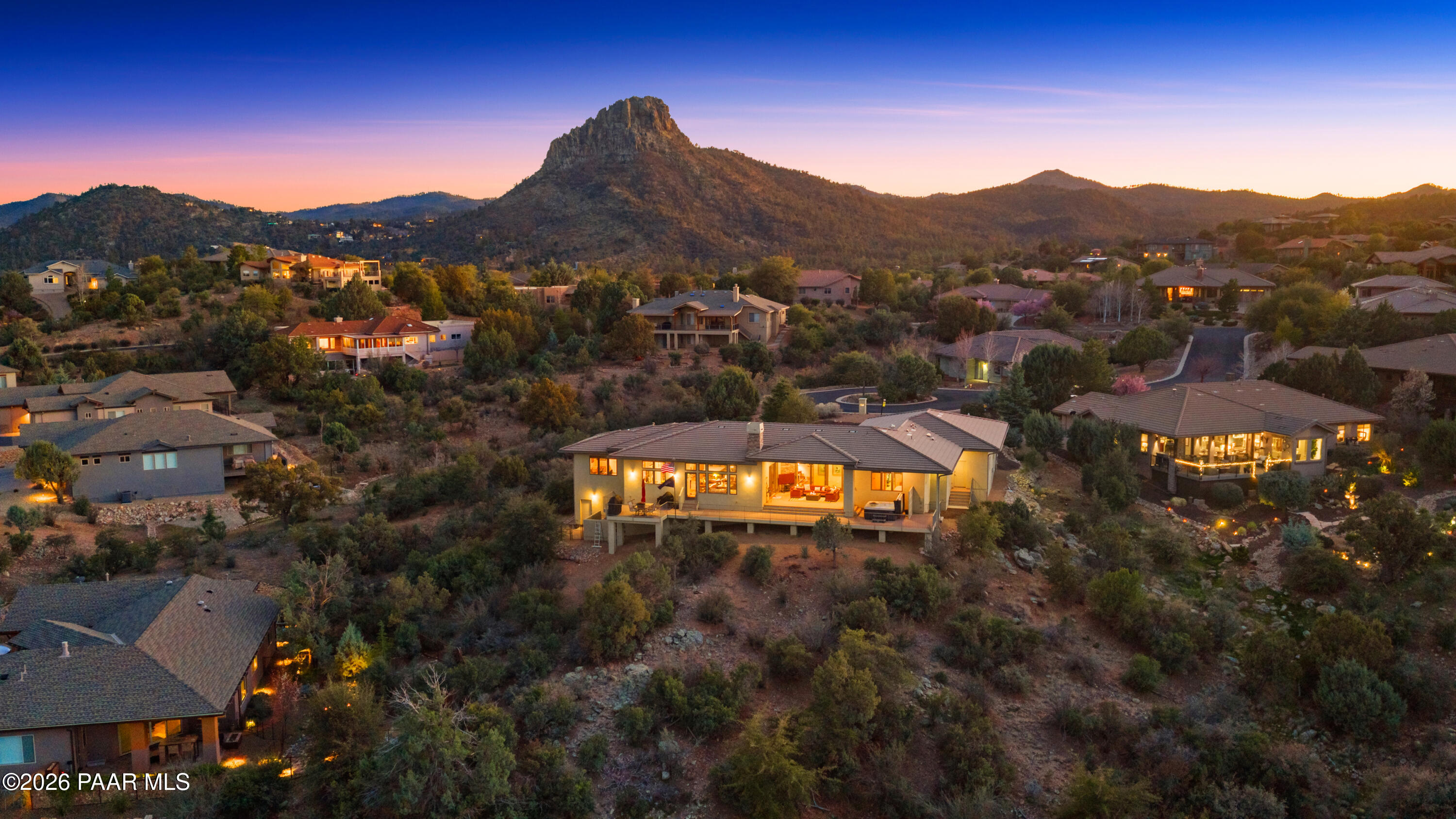 1448 Short Point Lane Prescott, AZ 86305 - Photo 49 of 56 45-Aerial
