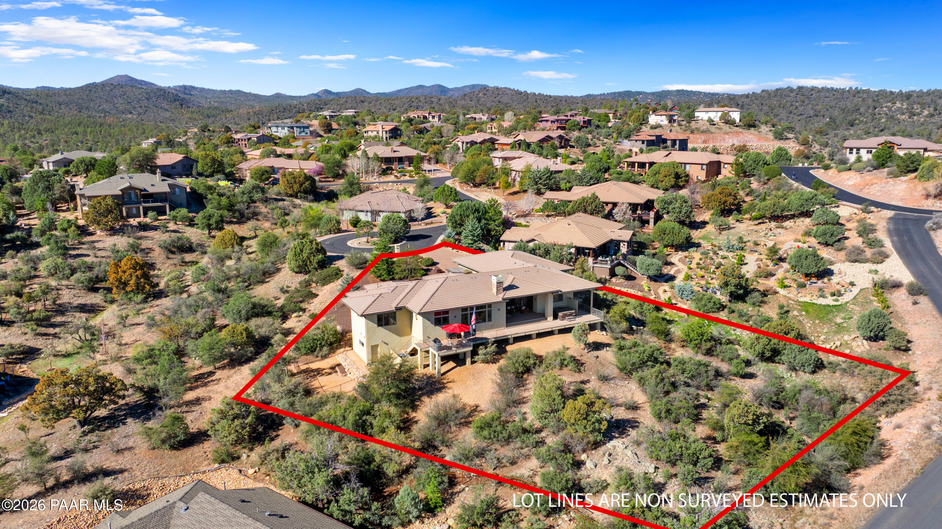 1448 Short Point Lane Prescott, AZ 86305 - Photo 6 of 56 55-Aerial
