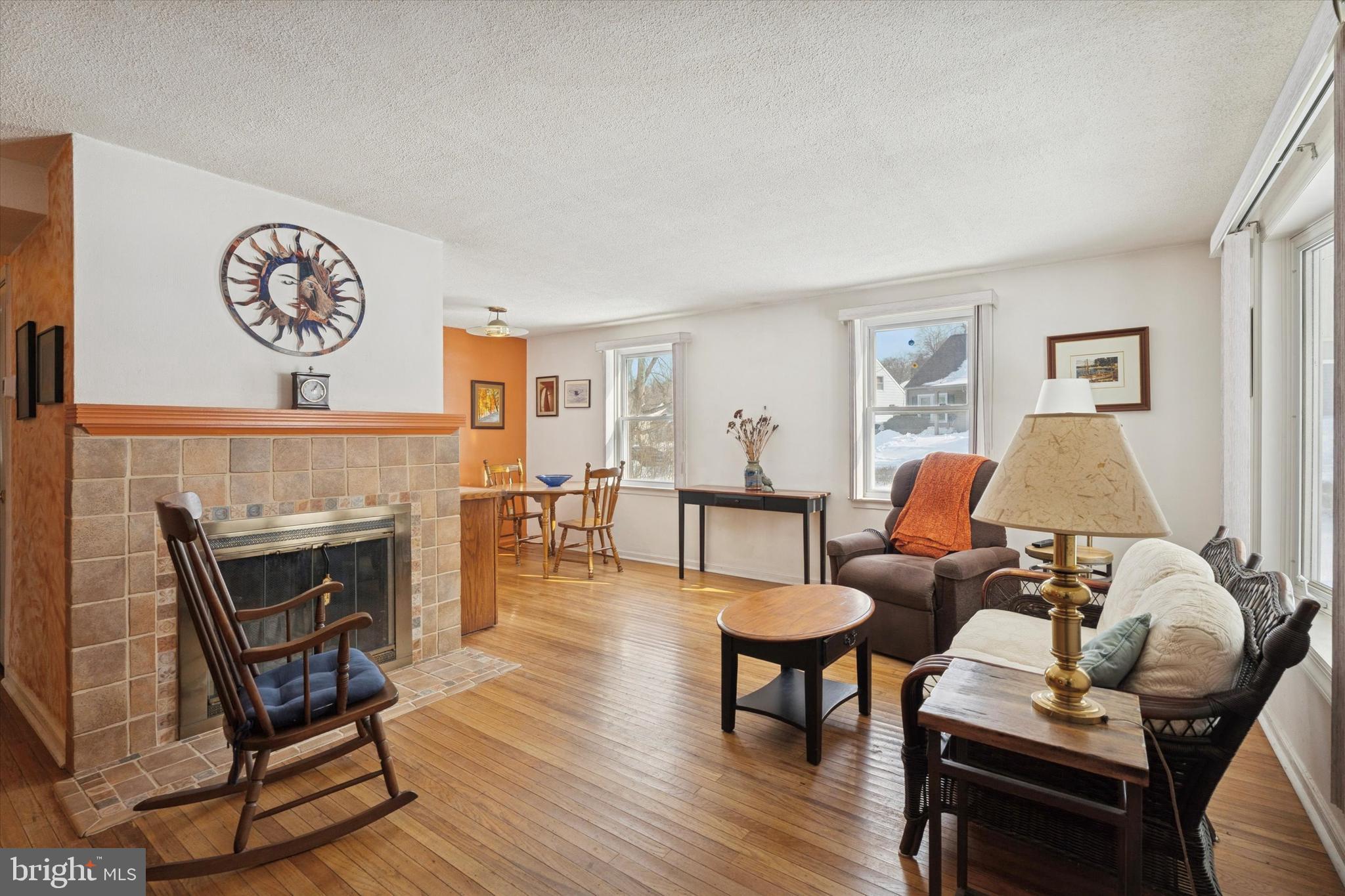 2305 Triebel Road Abington, PA 19001 - Photo 2 of 19 a living room with furniture and a fireplace