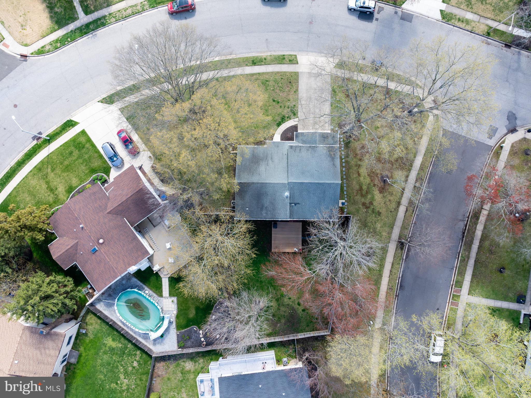 169 Canterbury Road Mount Laurel, NJ 08054 - Photo 45 of 47 an aerial view of residential houses with outdoor space and parking