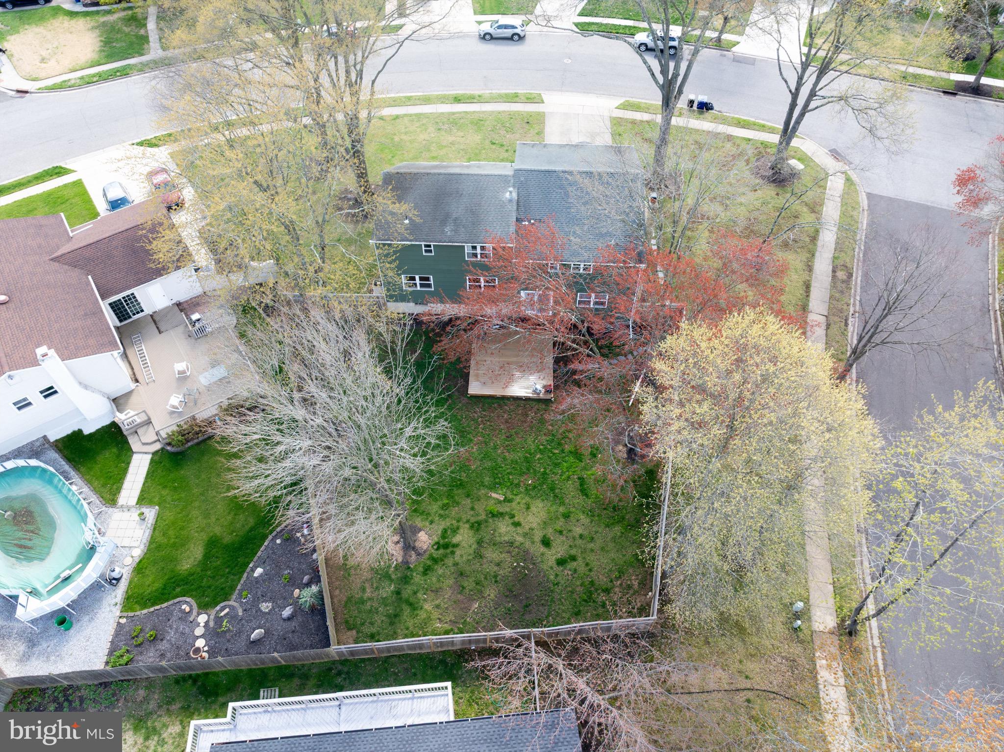 169 Canterbury Road Mount Laurel, NJ 08054 - Photo 46 of 47 an aerial view of a house with a yard