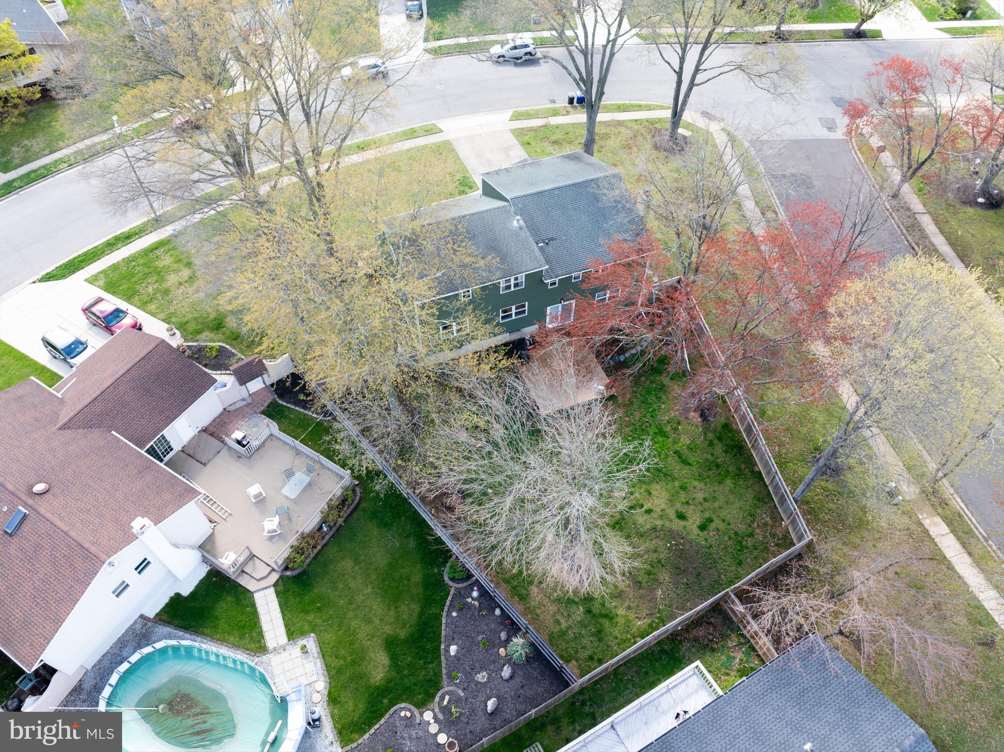 169 Canterbury Road Mount Laurel, NJ 08054 - Photo 47 of 47 an aerial view of a house with a yard and lake view