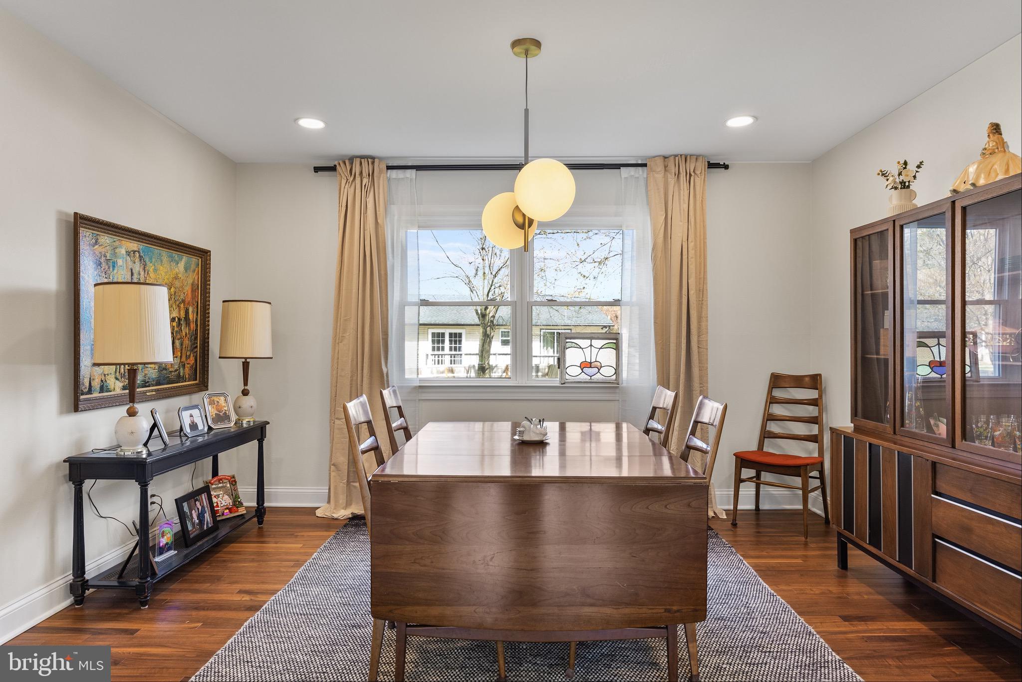 169 Canterbury Road Mount Laurel, NJ 08054 - Photo 9 of 47 a living room with furniture a window and flat screen tv