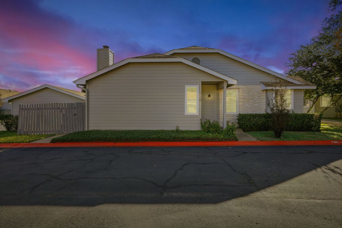 6501 Brush Country Road, Unit 120 Austin, TX 78749 - Photo 1 of 35 View of front of house with a chimney