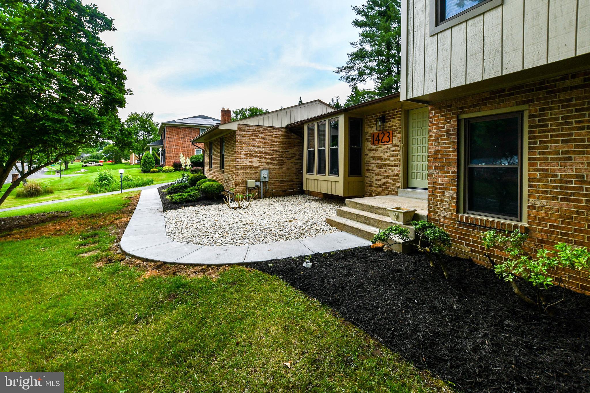 1423 Albert Drive Bowie, MD 20721 - Photo 16 of 86 a view of a house with backyard and garden