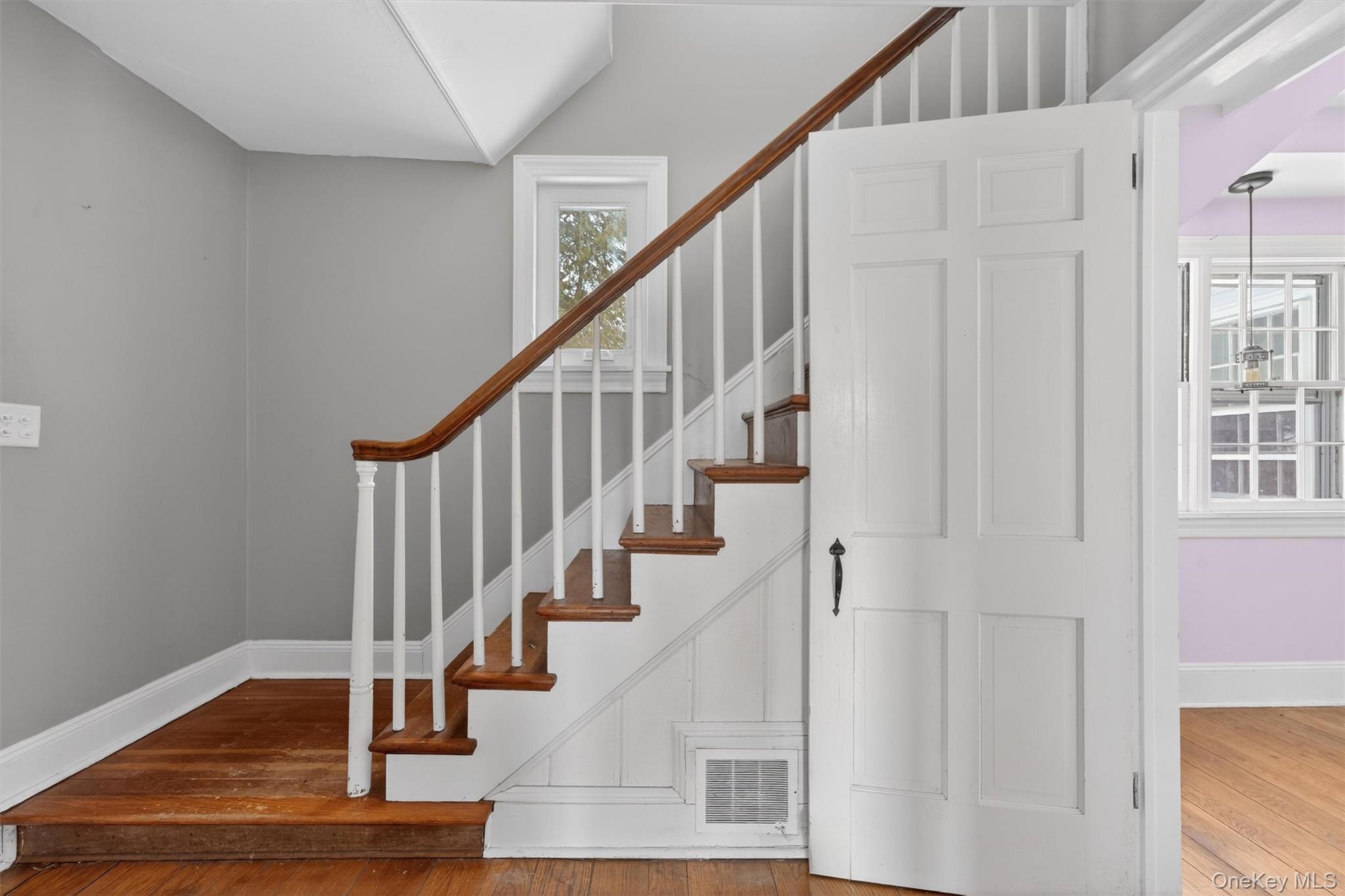 74 Onderdonk Road Warwick, NY 10990 - Photo 6 of 38 a view of entryway with wooden floor and stairs