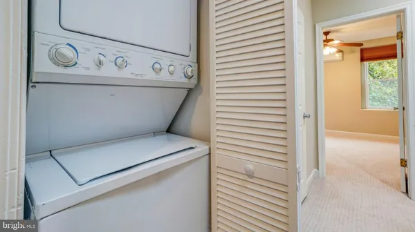 a close view of utility room
