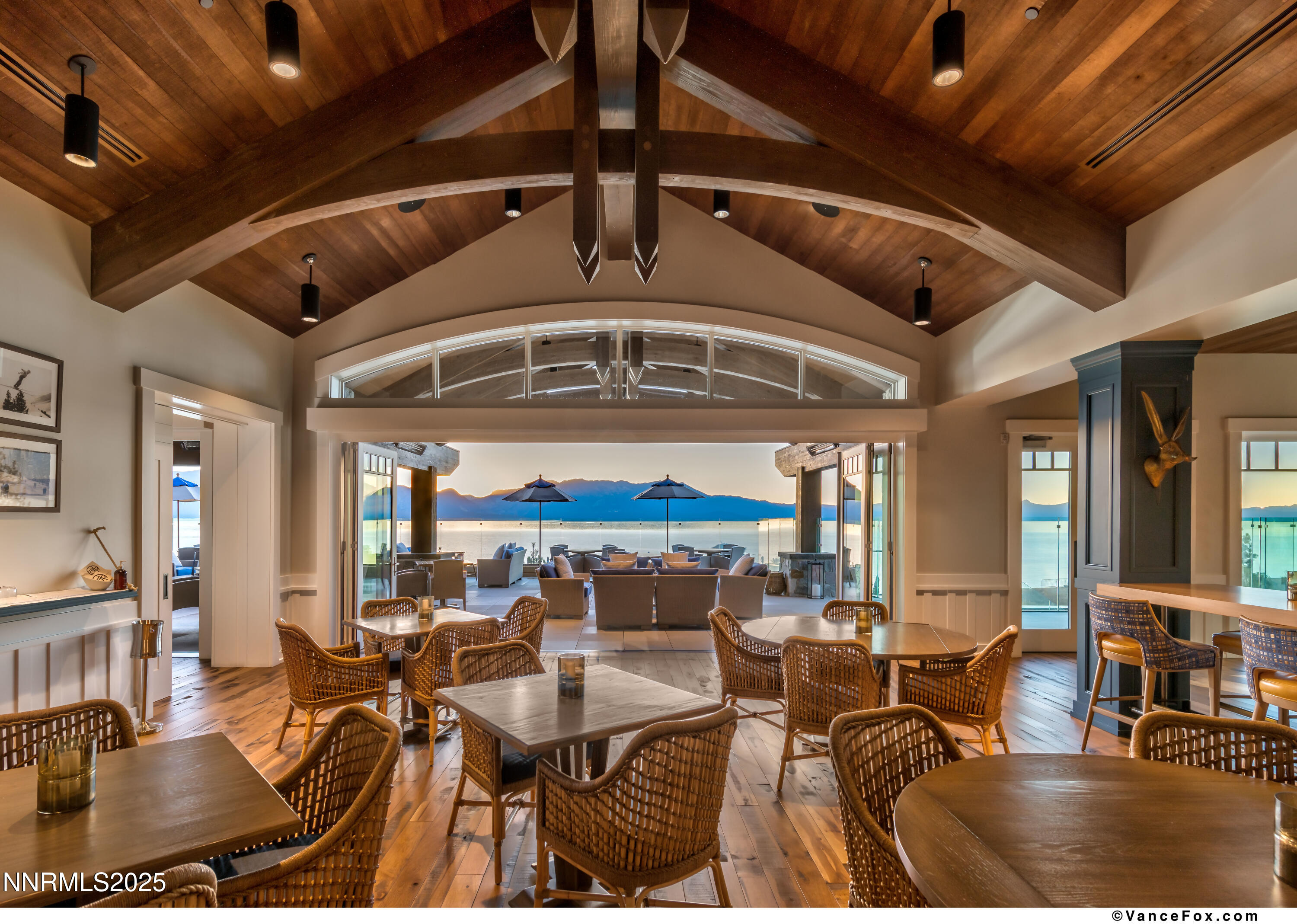 46 Beach Club Drive, Unit 905 Stateline, NV 89449 - Photo 36 of 37 a view of a dining room with furniture window and outside view