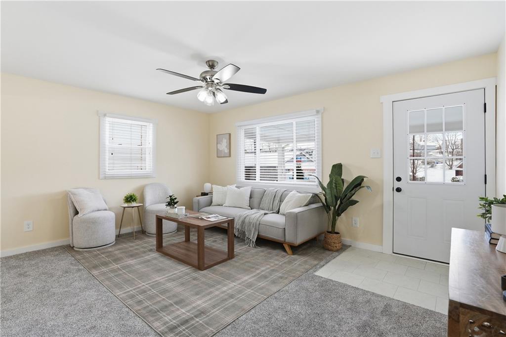 805 Colonial Avenue Monaca, PA 15061 - Photo 5 of 30 a living room with furniture and a large window