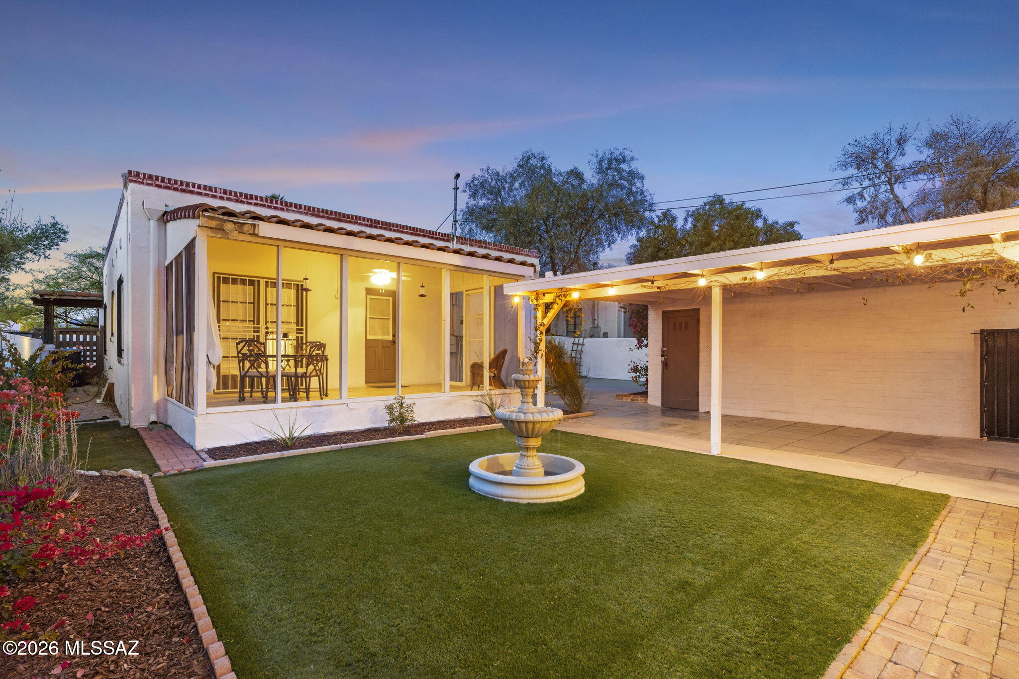 1718 East Grant Road Tucson, AZ 85719 - Photo 28 of 45 Backyard/Covered Patio or additional Parking
