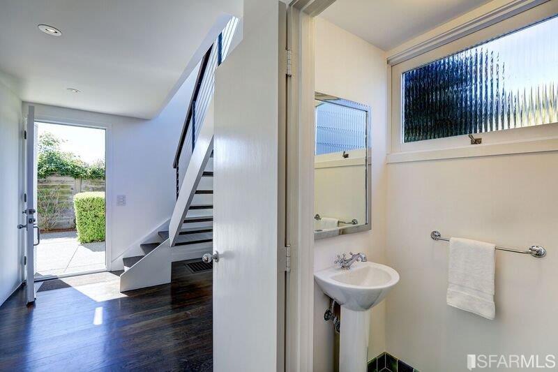 219 Ricardo Road Mill Valley, CA 94941 - Photo 8 of 31 Lower level powder room.