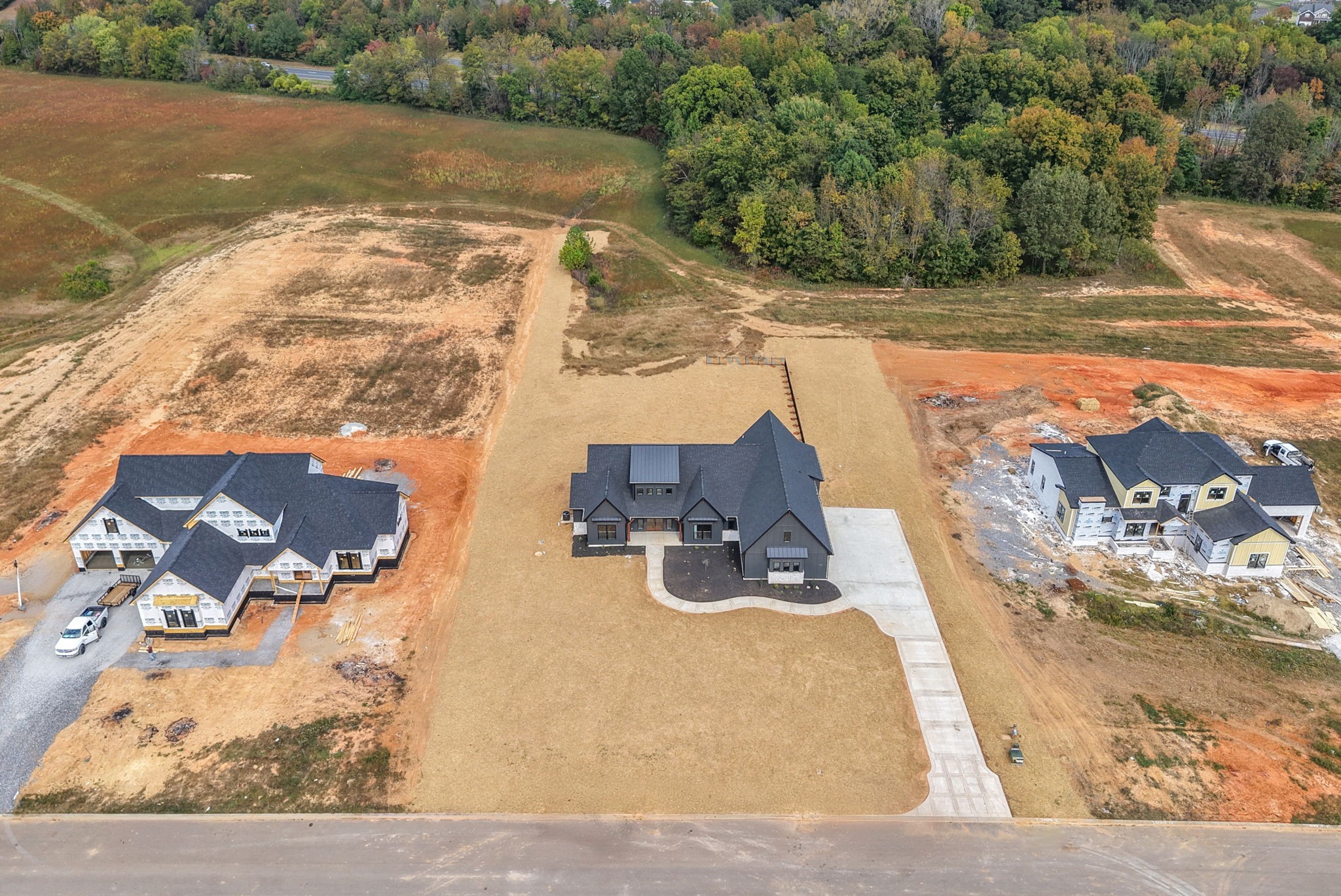 3712 Budds Creek Road Palmyra, TN 37142 - Photo 39 of 100 an aerial view of residential houses with outdoor space