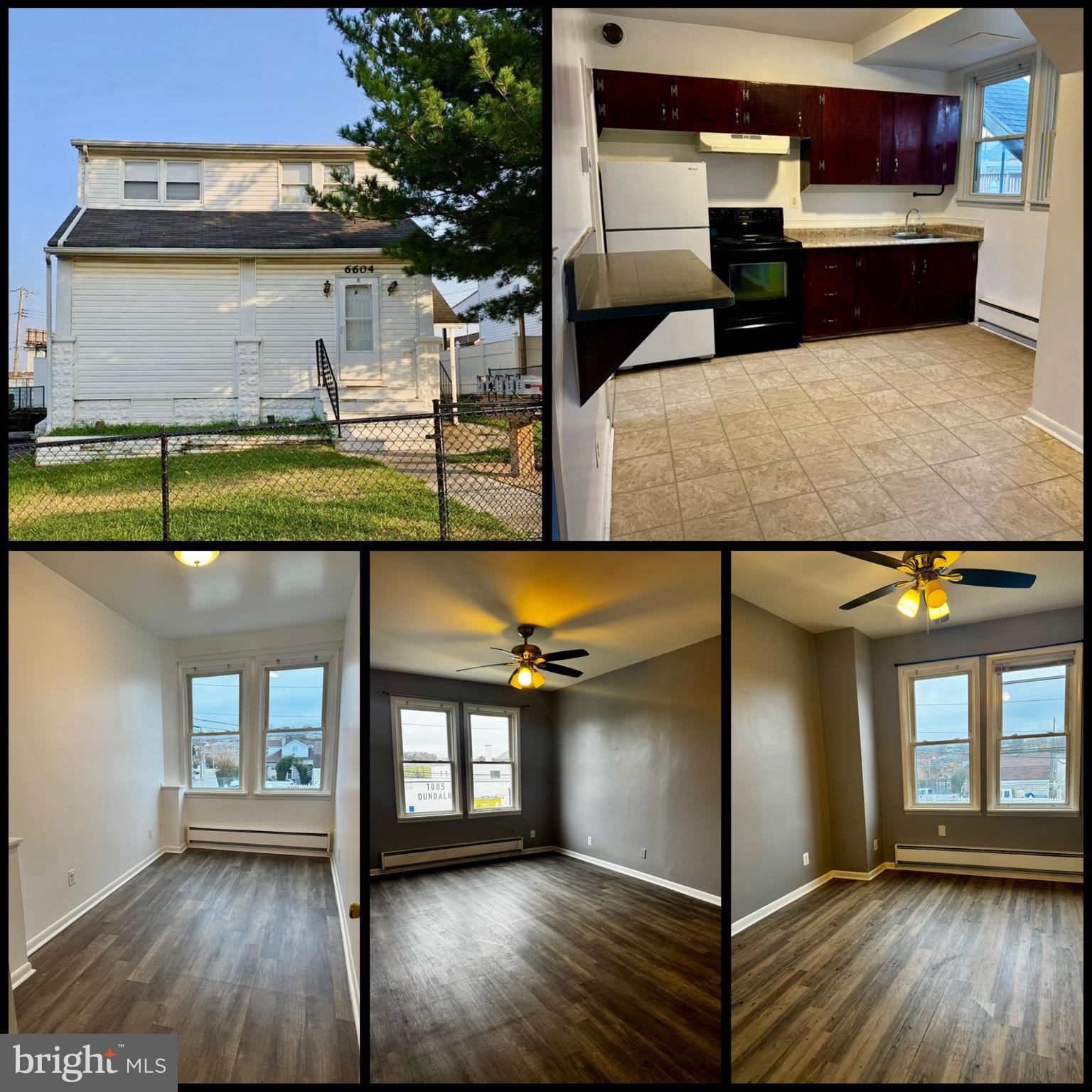 6604 O Donnell Street, Unit A Baltimore, MD 21224 - Photo 1 of 13 an empty room with wooden floor and windows