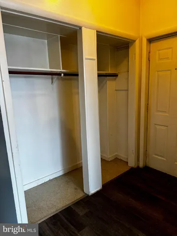 a view of walk in closet