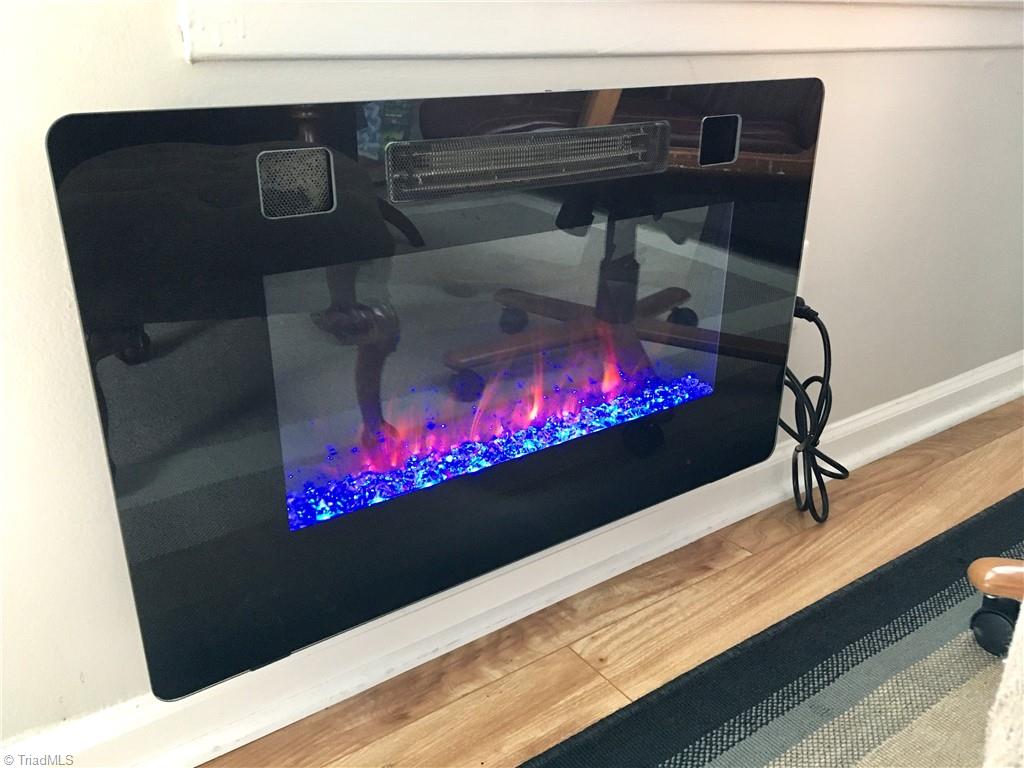 811 Spring Street Reidsville, NC 27320 - Photo 13 of 22 Electric Fireplace in the living room