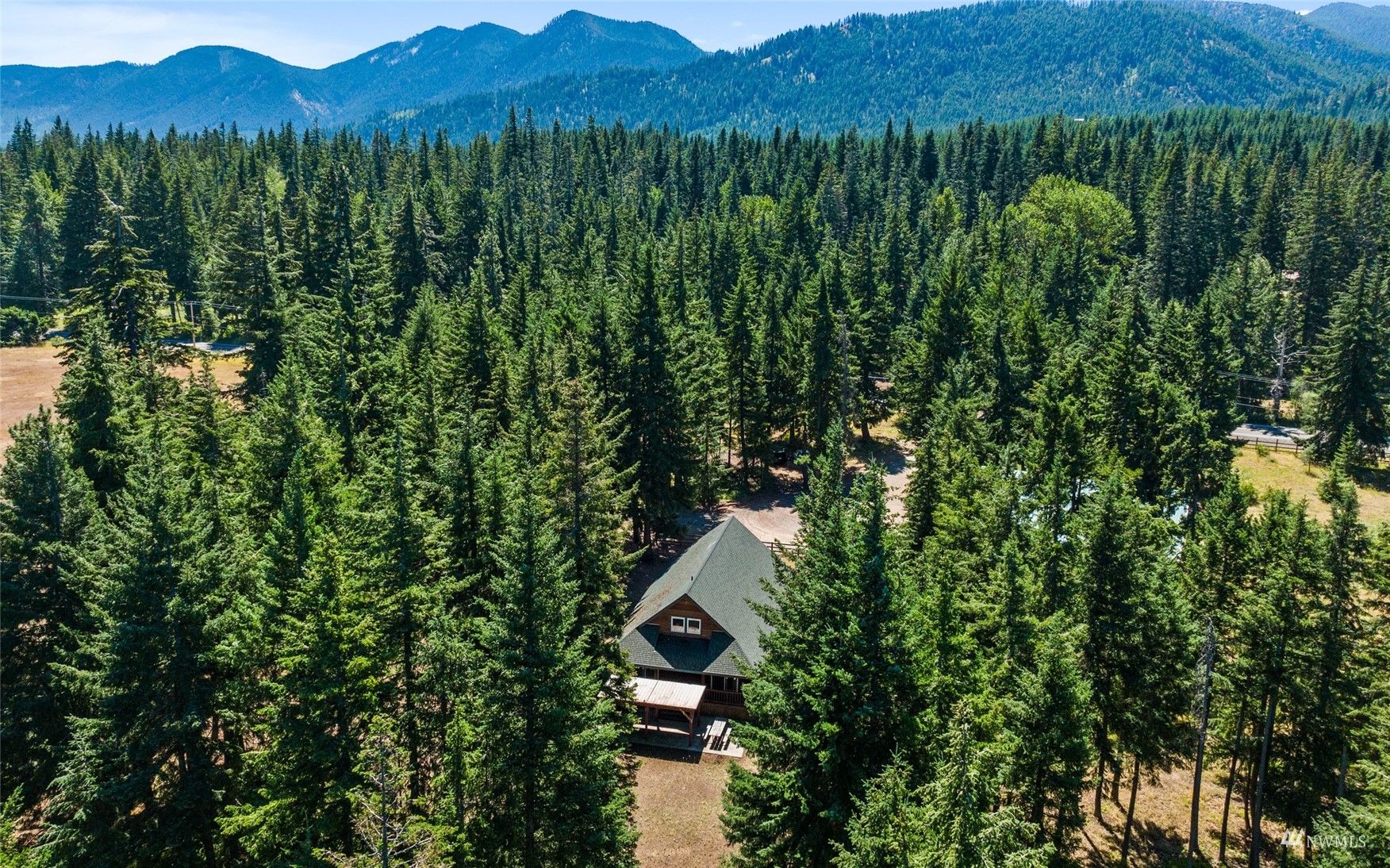5711 Nelson Siding Road Cle Elum, WA 98922 - Photo 40 of 40 a view of a lush green field with a tree
