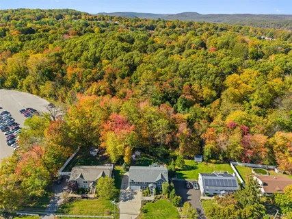 view of a yard with an outdoor seating