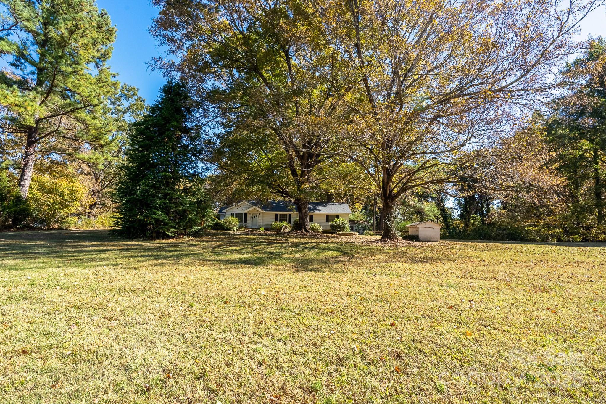 335 Richfield Road Richfield, NC 28137 - Photo 33 of 33 a view of a yard with a trees