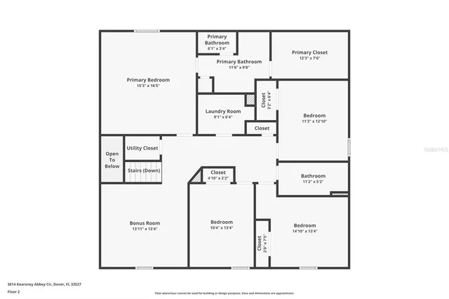 $2,615 | 3814 Kearsney Abbey Circle, Dover, FL 33527