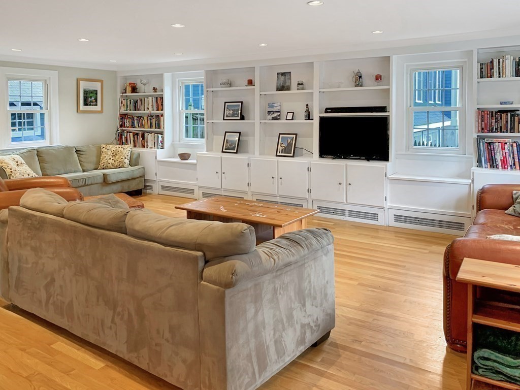 139 Simonds Road Lexington, MA 02420 - Photo 10 of 28 a living room with furniture and flat screen tv