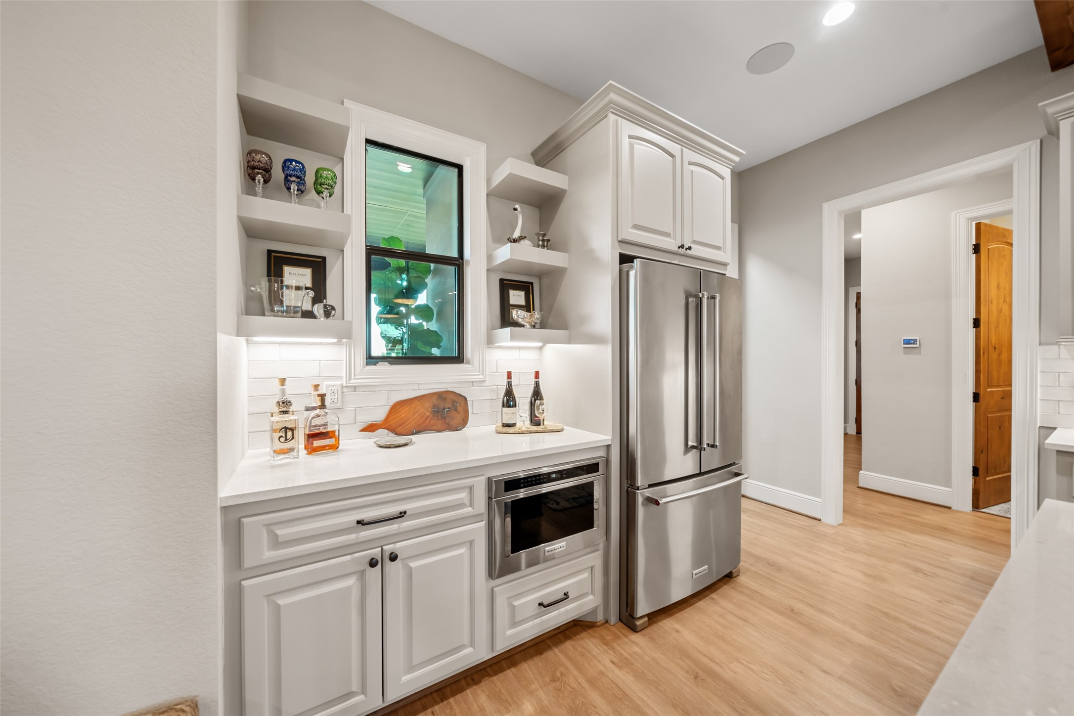 30163 High Spirit Ranch Road Hempstead, TX 77445 - Photo 15 of 49 a kitchen with stainless steel appliances granite countertop a refrigerator and a stove