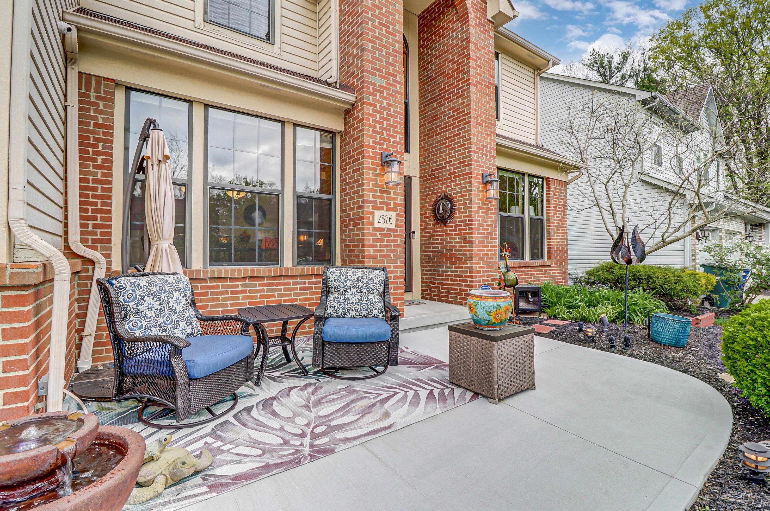 2376 Willis Road Dublin, OH 43016 - Photo 5 of 40 Front Patio