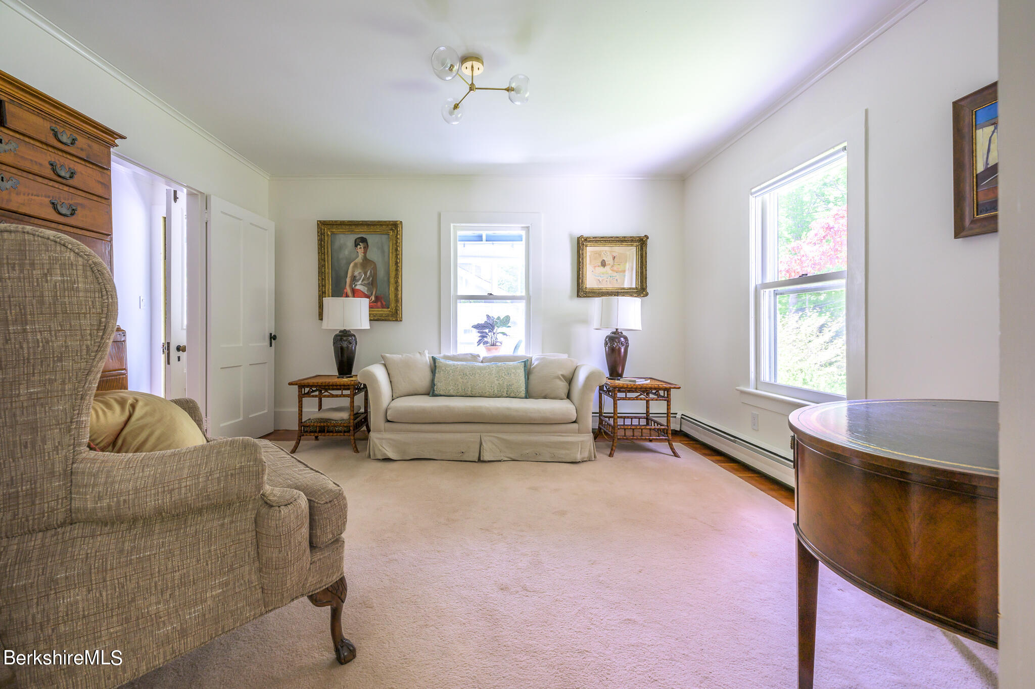 16 Yale Hill Road Stockbridge, MA 01262 - Photo 13 of 55 Library or study