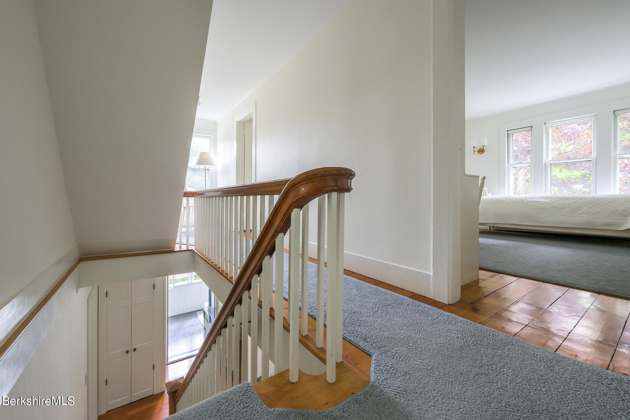 16 Yale Hill Road Stockbridge, MA 01262 - Photo 25 of 55 Hallway to bedrooms