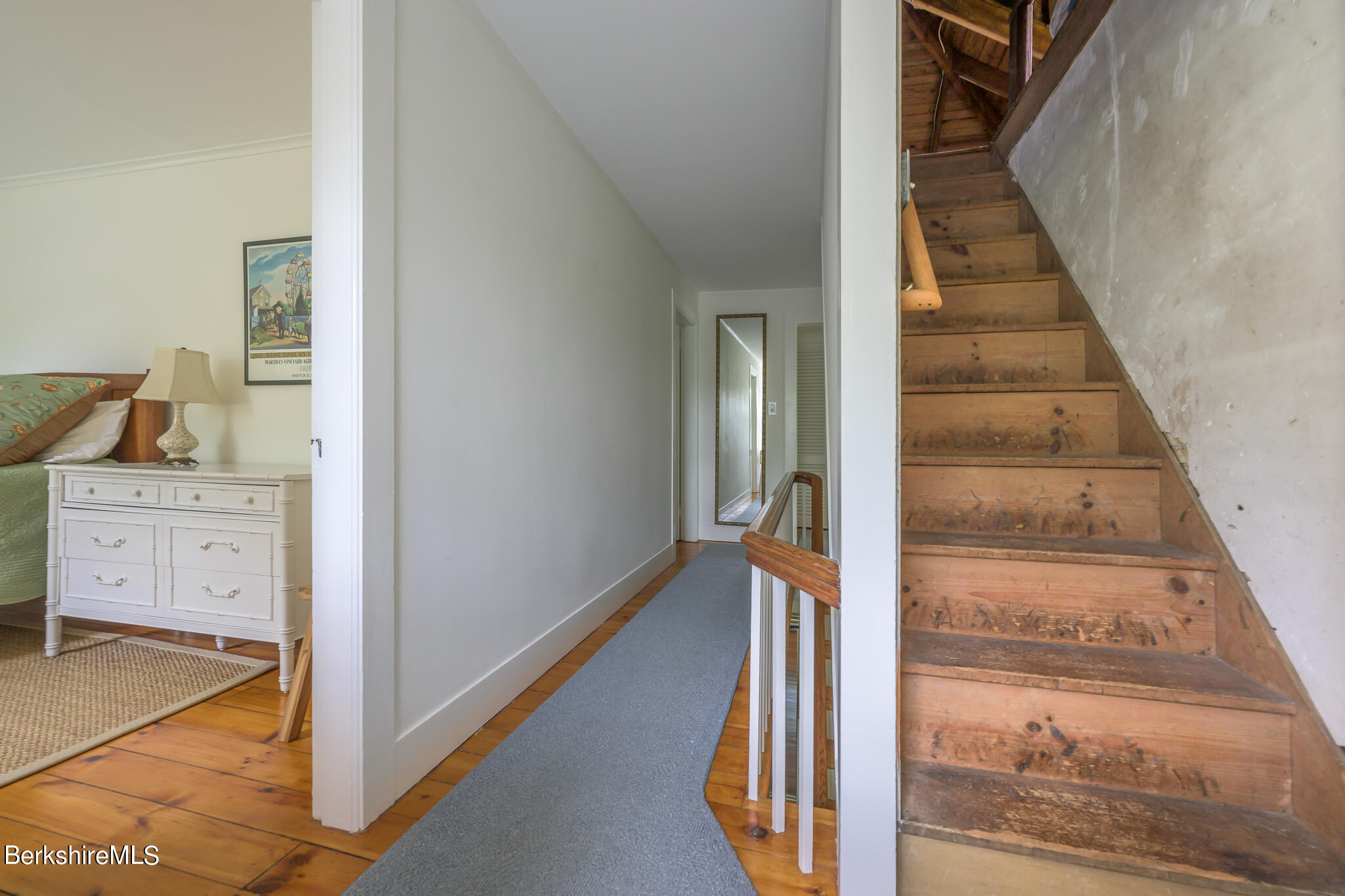 16 Yale Hill Road Stockbridge, MA 01262 - Photo 37 of 55 walk up attic stairs