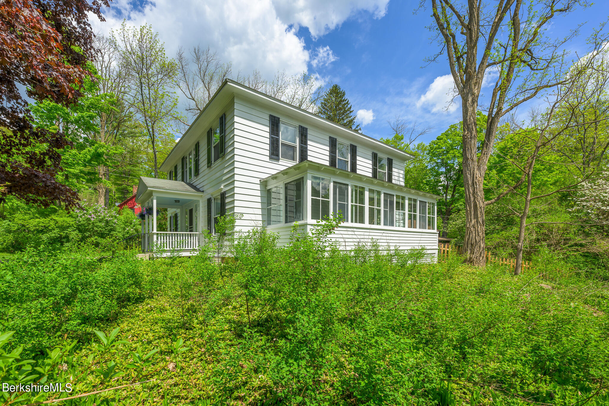 16 Yale Hill Road Stockbridge, MA 01262 - Photo 44 of 55 Side porch exterior