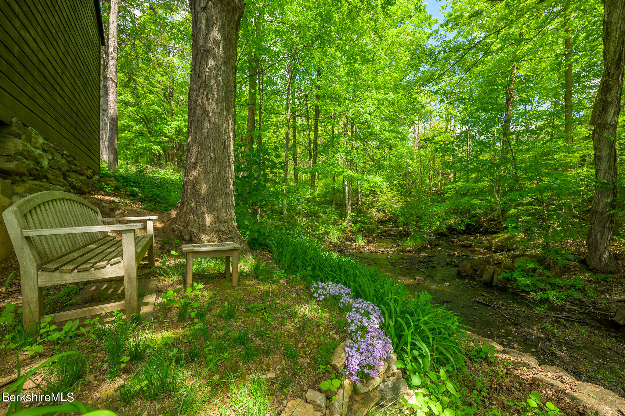 16 Yale Hill Road Stockbridge, MA 01262 - Photo 8 of 55 Brook and Bench